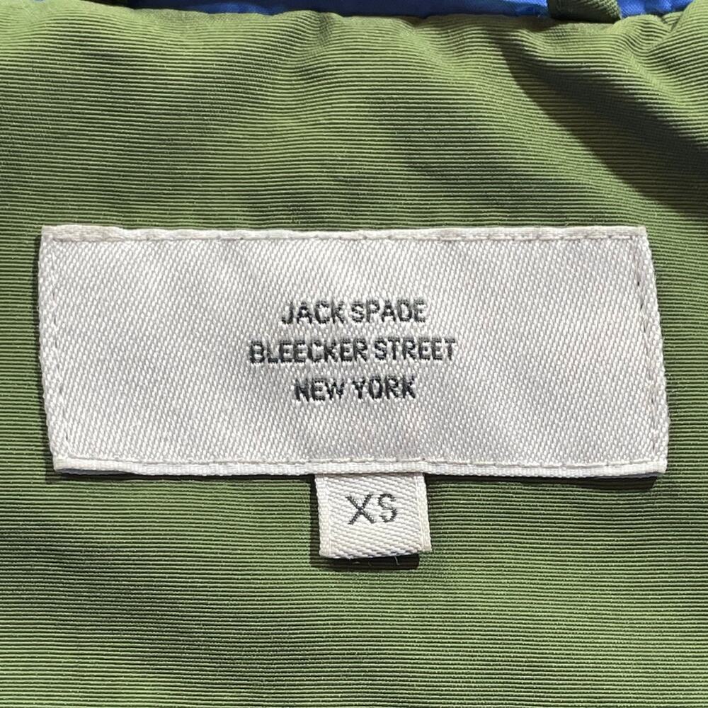 Jack Spade Army Green Anorak Hooded Parka Size Xs - Picture 3 of 5
